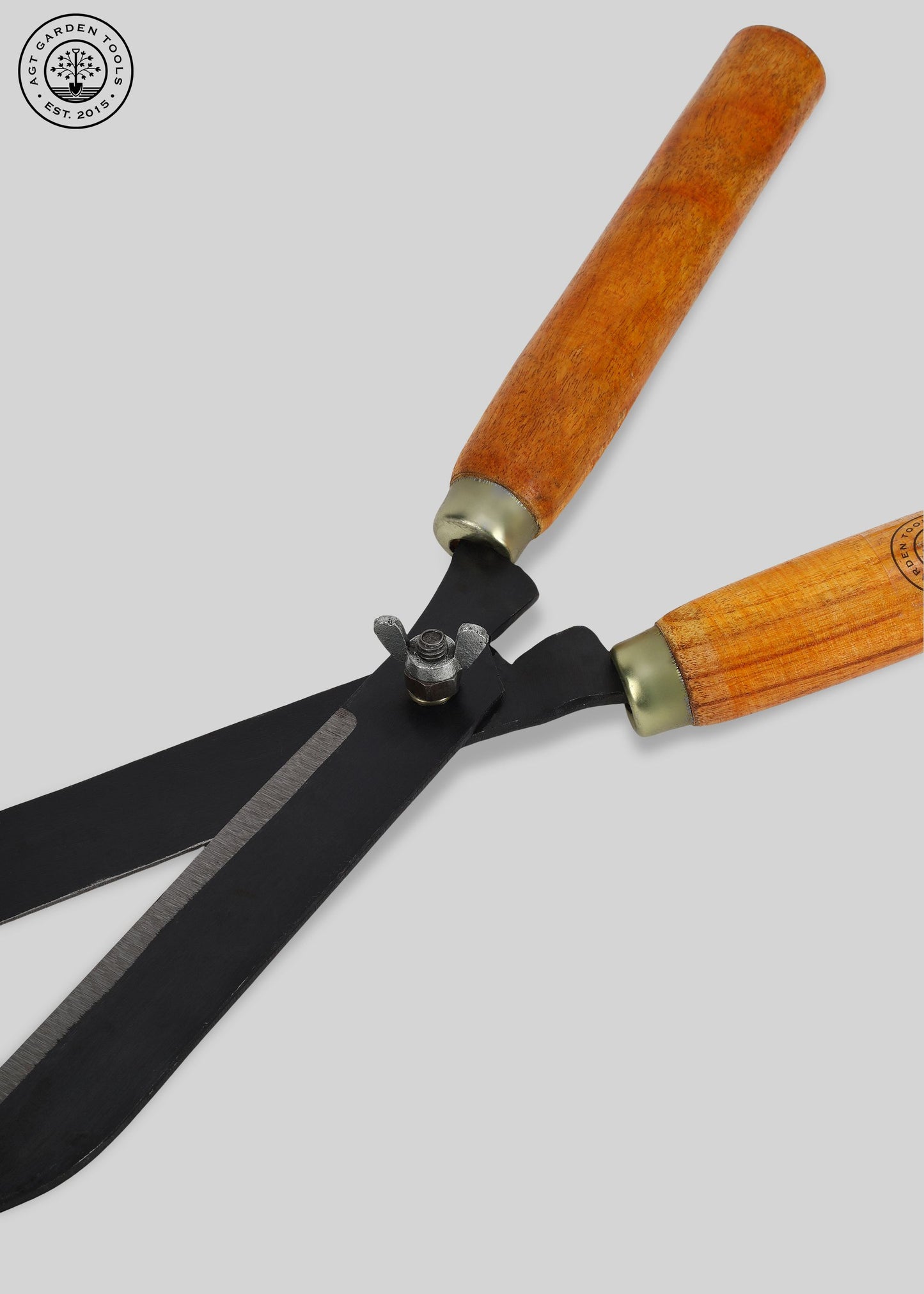 AGT® Hedge Shear With Wooden Handle 6 Garden Tool Kit – Durable, Rust-Resistant Tools for Home Gardening in India