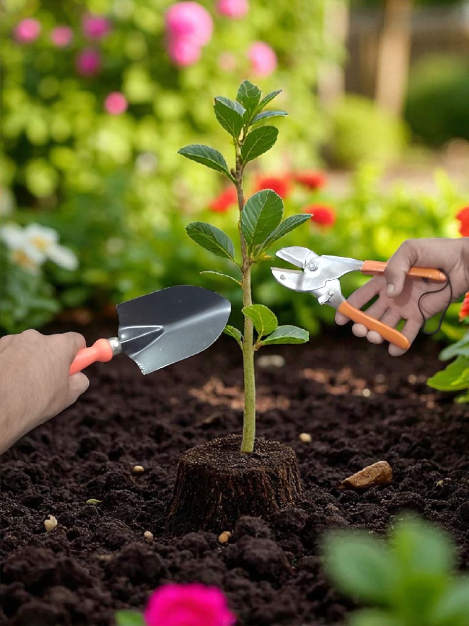 AGT® Set A38 Garden Tool Kit – Durable, Rust-Resistant Tools for Home Gardening in India