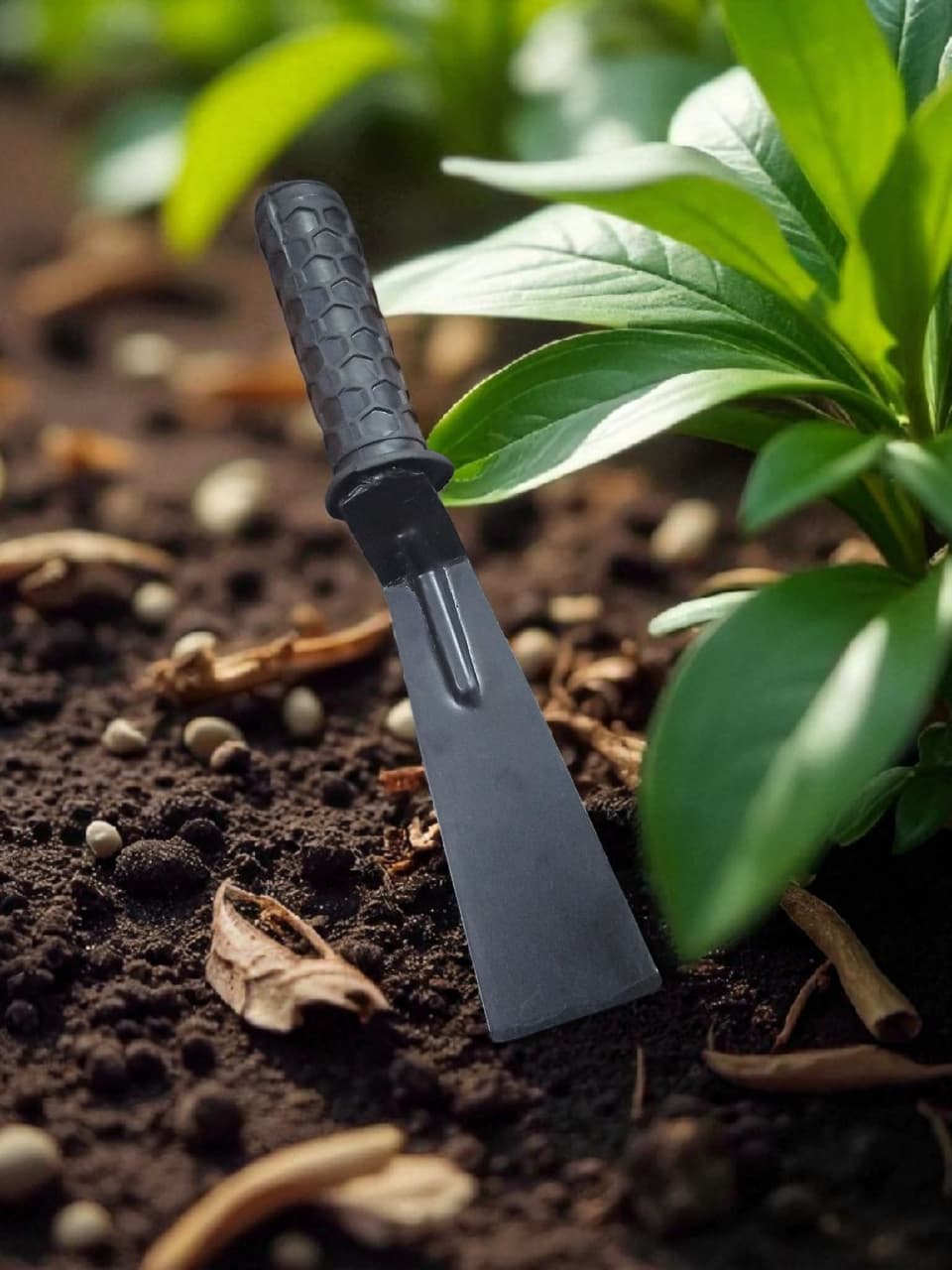 AGT®  Gardening Tool Combo – Heavy-Duty Pruning Shear Cutter & Hand Weeder for Home Garden, Lawn & Pots