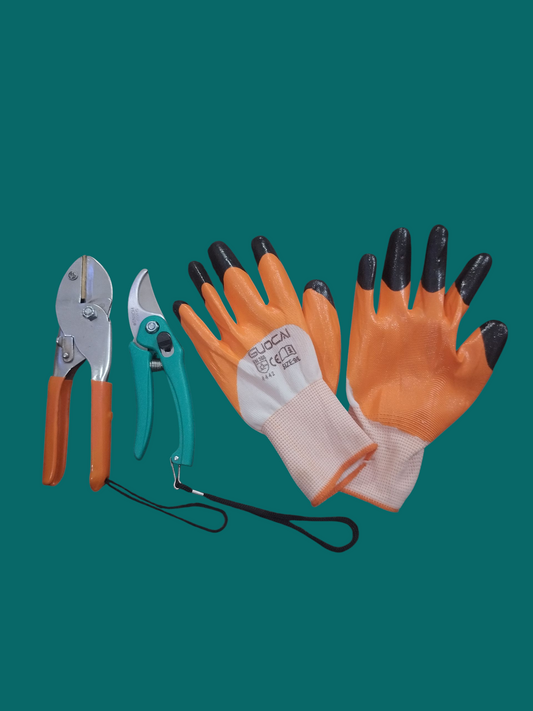 AGT® 3 multiple 214 Garden Tool Kit – Durable, Rust-Resistant Tools for Home Gardening in India