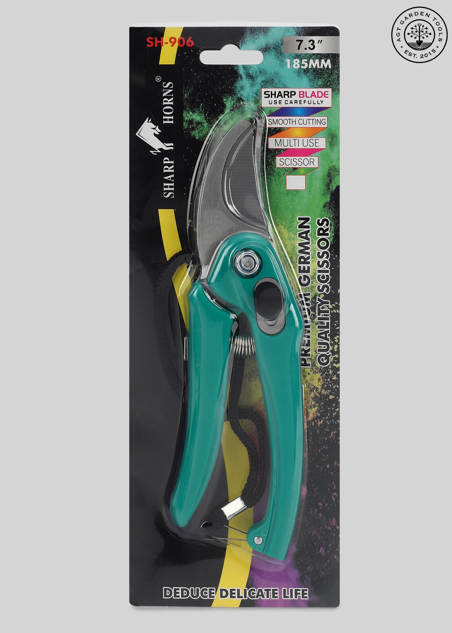 AGT® Gardening Scissor, Pruning Secateur Flower and Leaf Cutter for Potted Plant Gardening… – Durable, Rust-Resistant Tools for Home Gardening in India