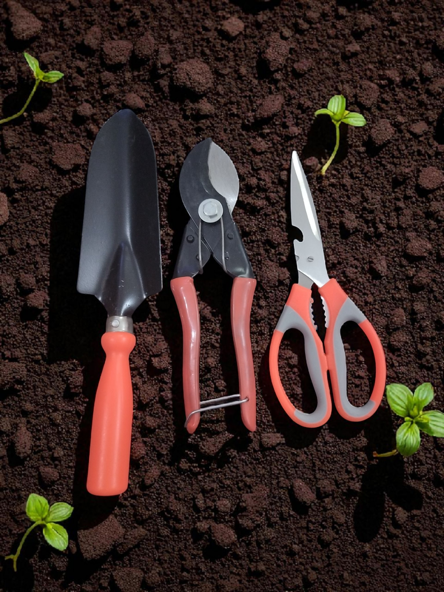 AGT® 3PCSTOOLSET – Durable, Rust-Resistant Tools for Home Gardening in India