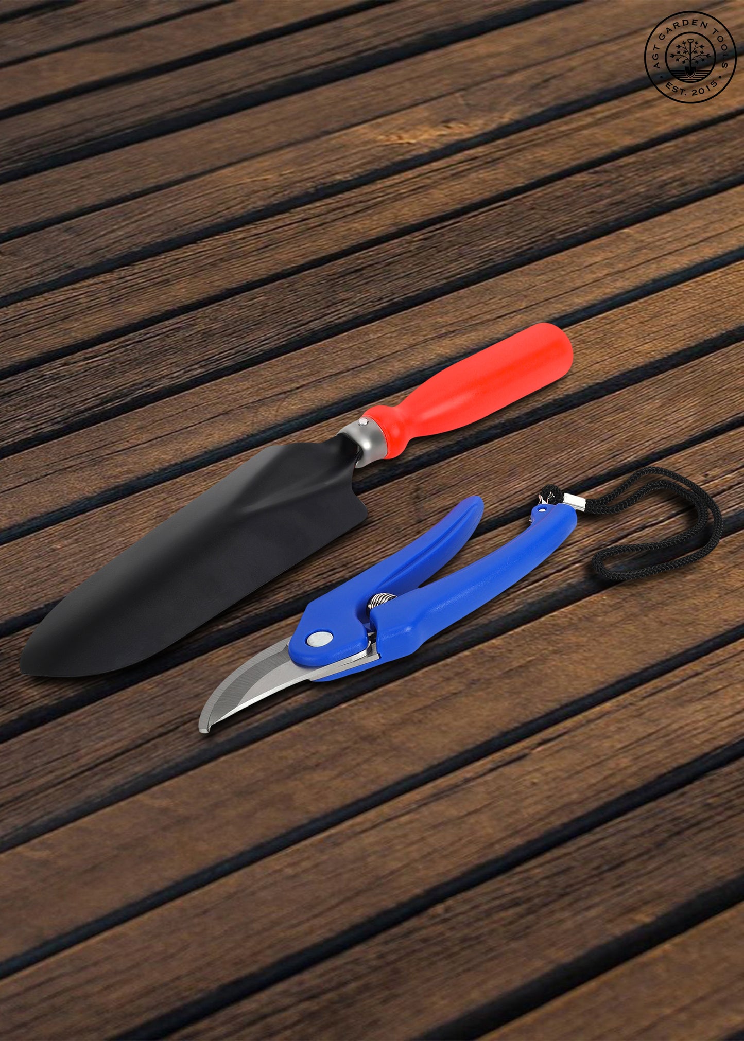 AGT® Shears German Cutter For Garden Leaf Scissor Cutter Shovel Trowel Garden Tool Kit – Durable, Rust-Resistant Tools for Home Gardening in India