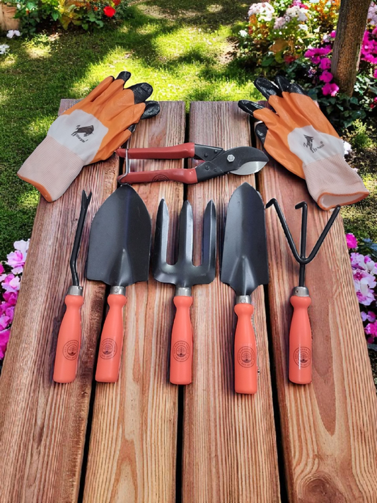 AGT® 61 Garden Tool Kit – Durable, Rust-Resistant Tools for Home Gardening in India
