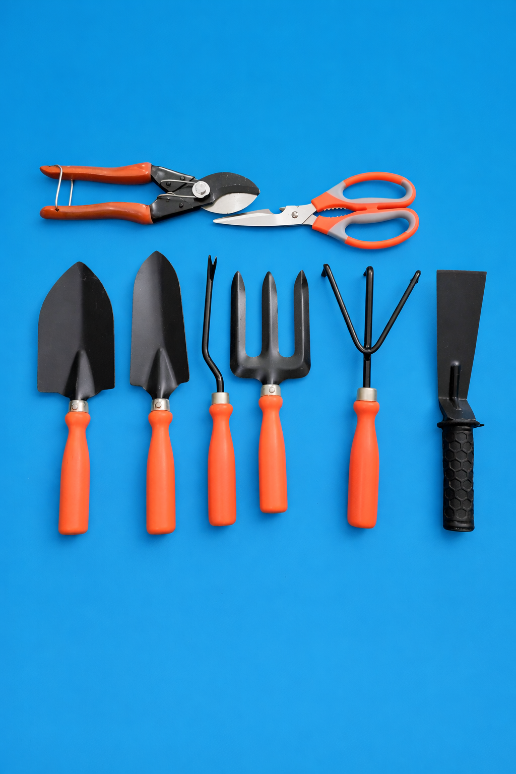 AGT® Gardening Tools Kit Set of 8 Garden Tool Kit – Durable, Rust-Resistant Tools for Home Gardening in India