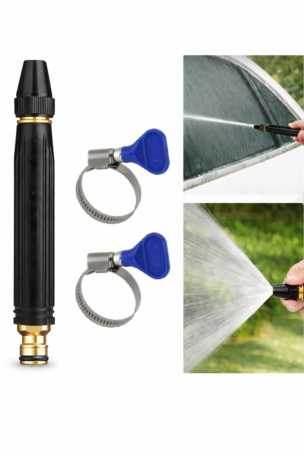 AGT car washing gun adjustable spray nozzle

High pressure car wash gun brass connector

Car and bike washing spray gun India

Water spray gun for home cleaning