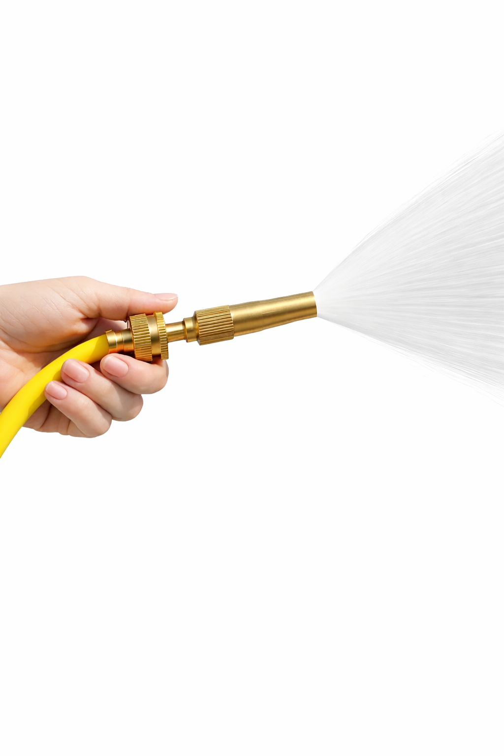 AGT Heavy Duty Brass Water Spray Gun for Car & Garden