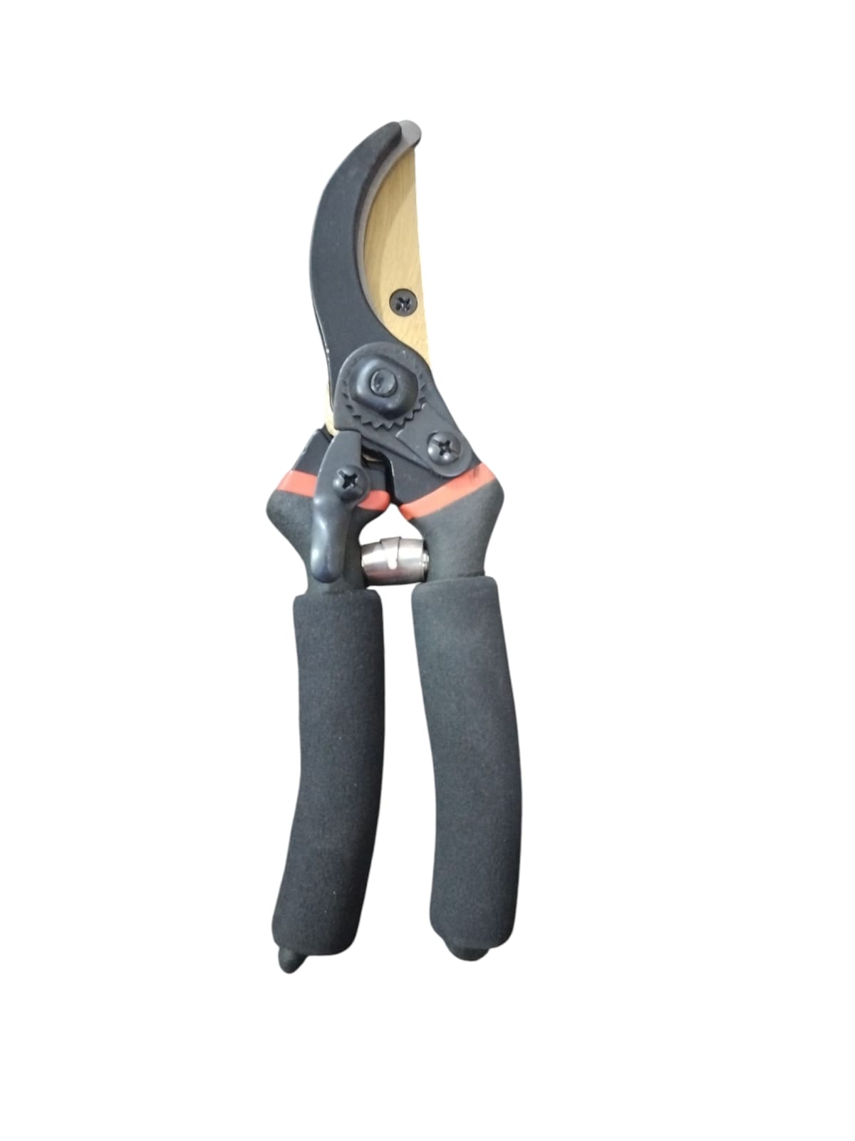 AGT Heavy-Duty Bypass Garden Pruner | Premium Gardening Cutter Tool for Plants, Stems & Branches (Manual Garden Scissor)