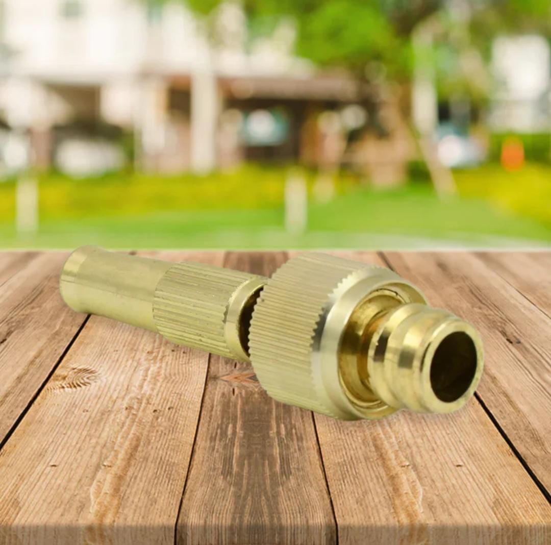 AGT Heavy Duty Brass Water Spray Gun for Car & Garden